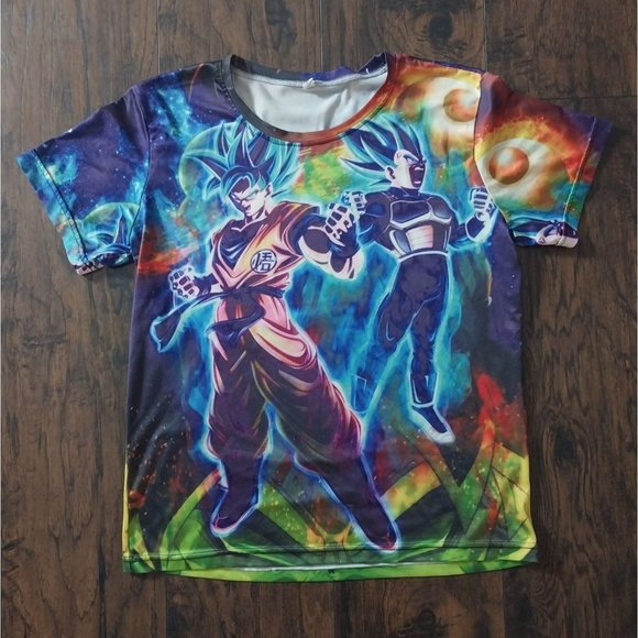 Other - Dragon Ball Z Goku Vegeta Super Saiyan Graphic T Shirt Men's Sz M